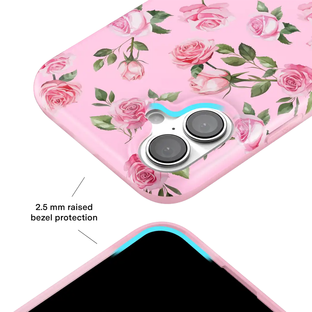 Baby Pink Roses iPhone Case