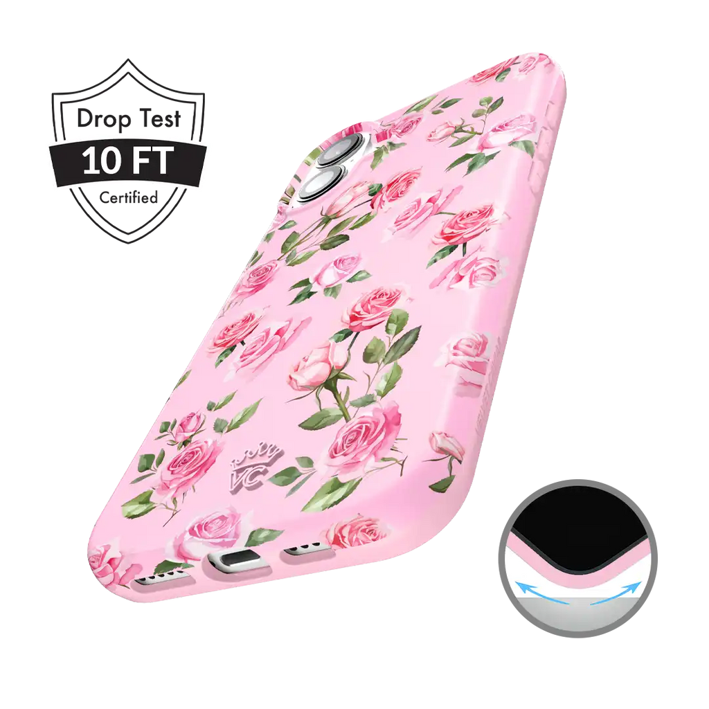 Baby Pink Roses iPhone Case