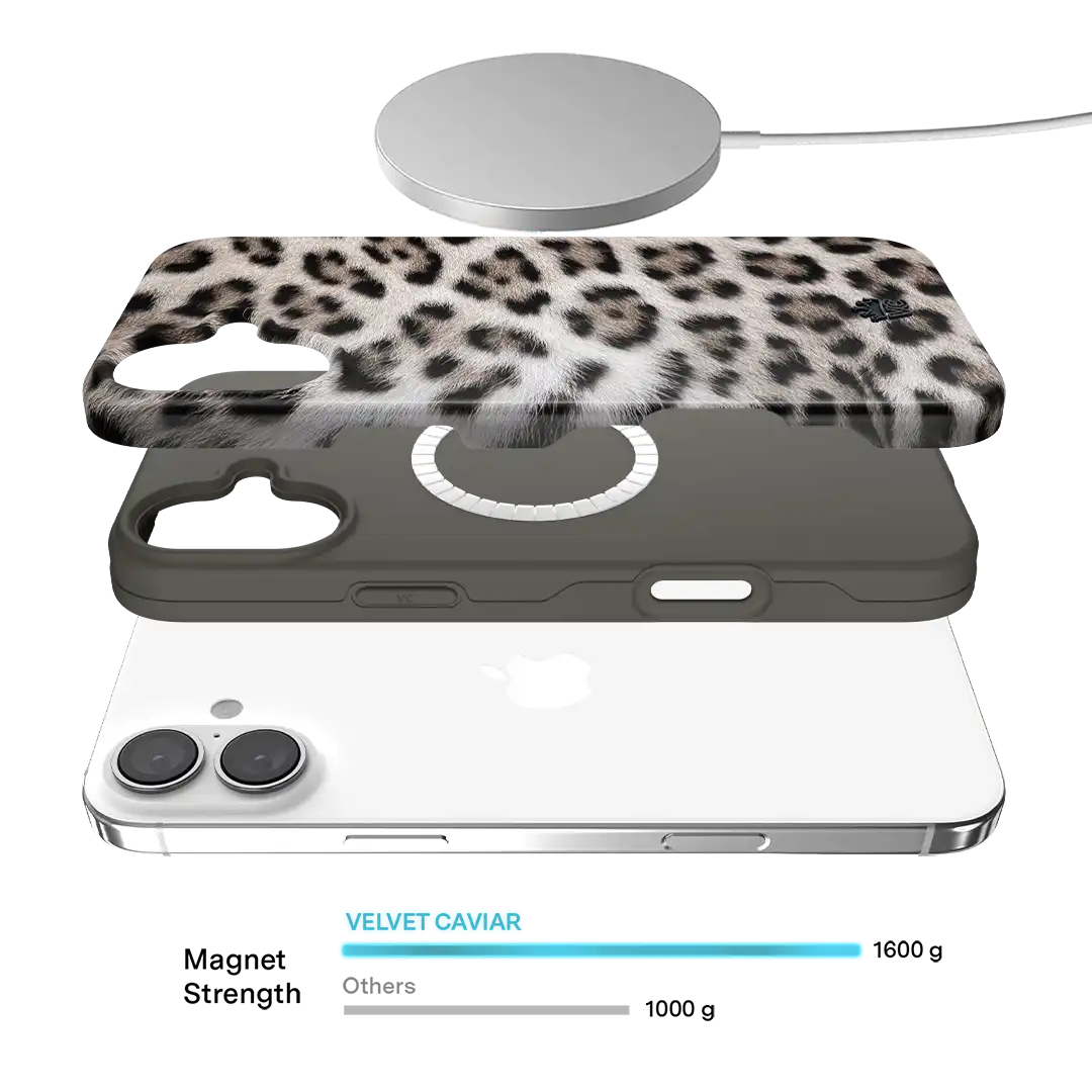 Arctic Leopard iPhone Case
