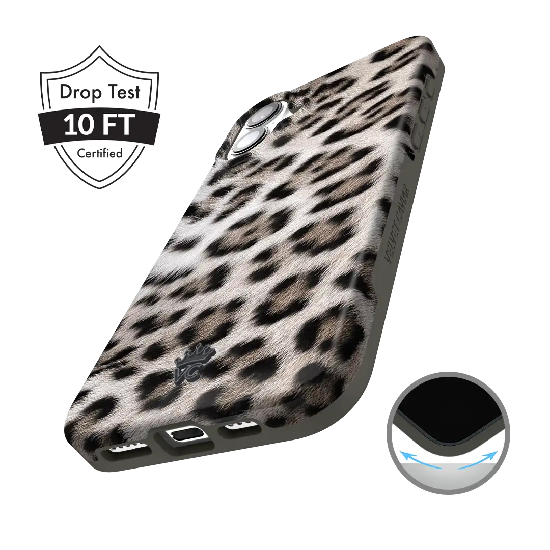 Arctic Leopard iPhone Case