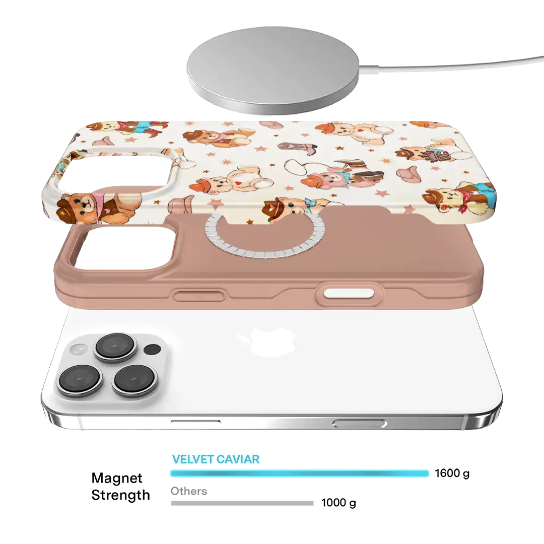Cowboy Teddy iPhone Case