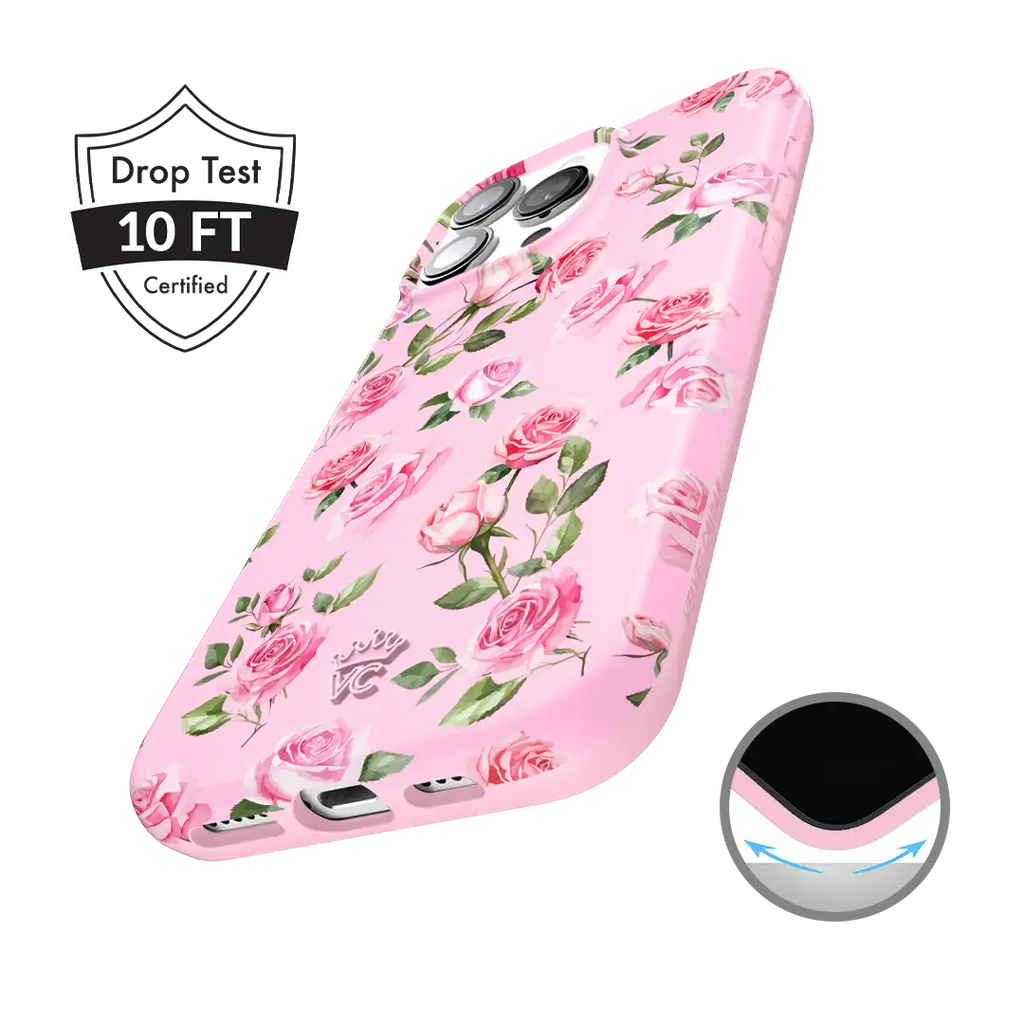 Baby Pink Roses iPhone Case