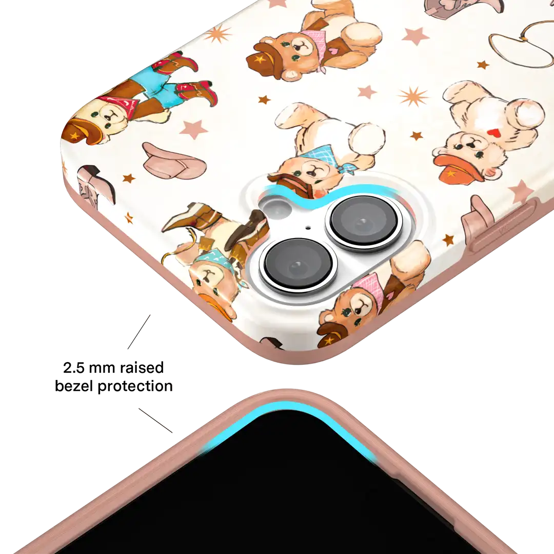 Cowboy Teddy iPhone Case