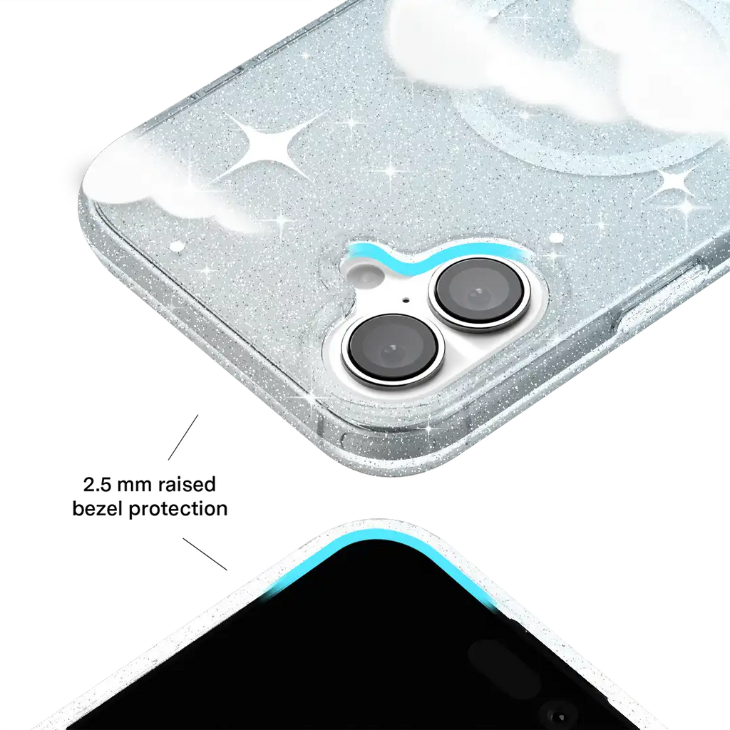 In the Clouds Stardust iPhone Case