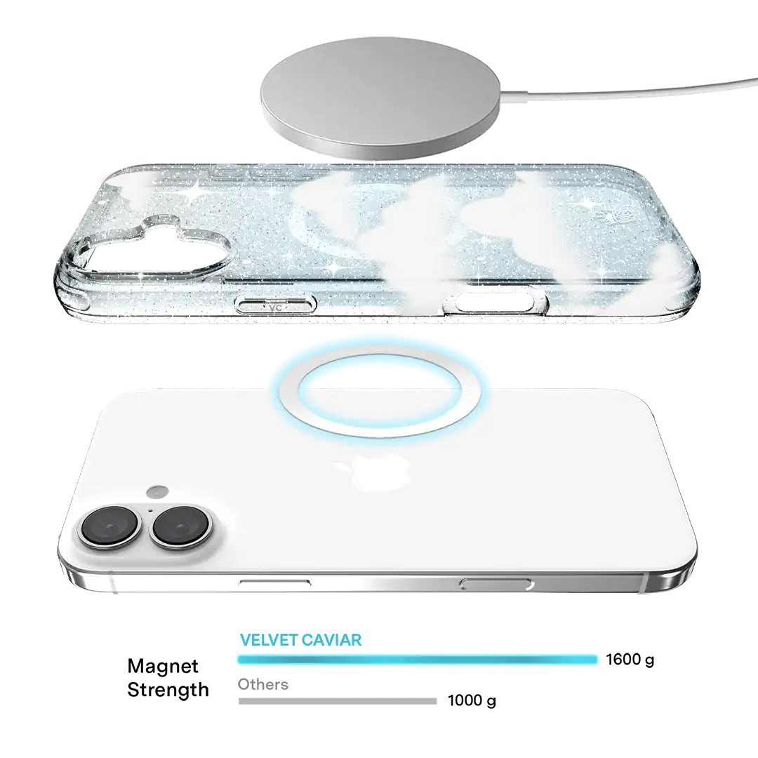 In the Clouds Stardust iPhone Case
