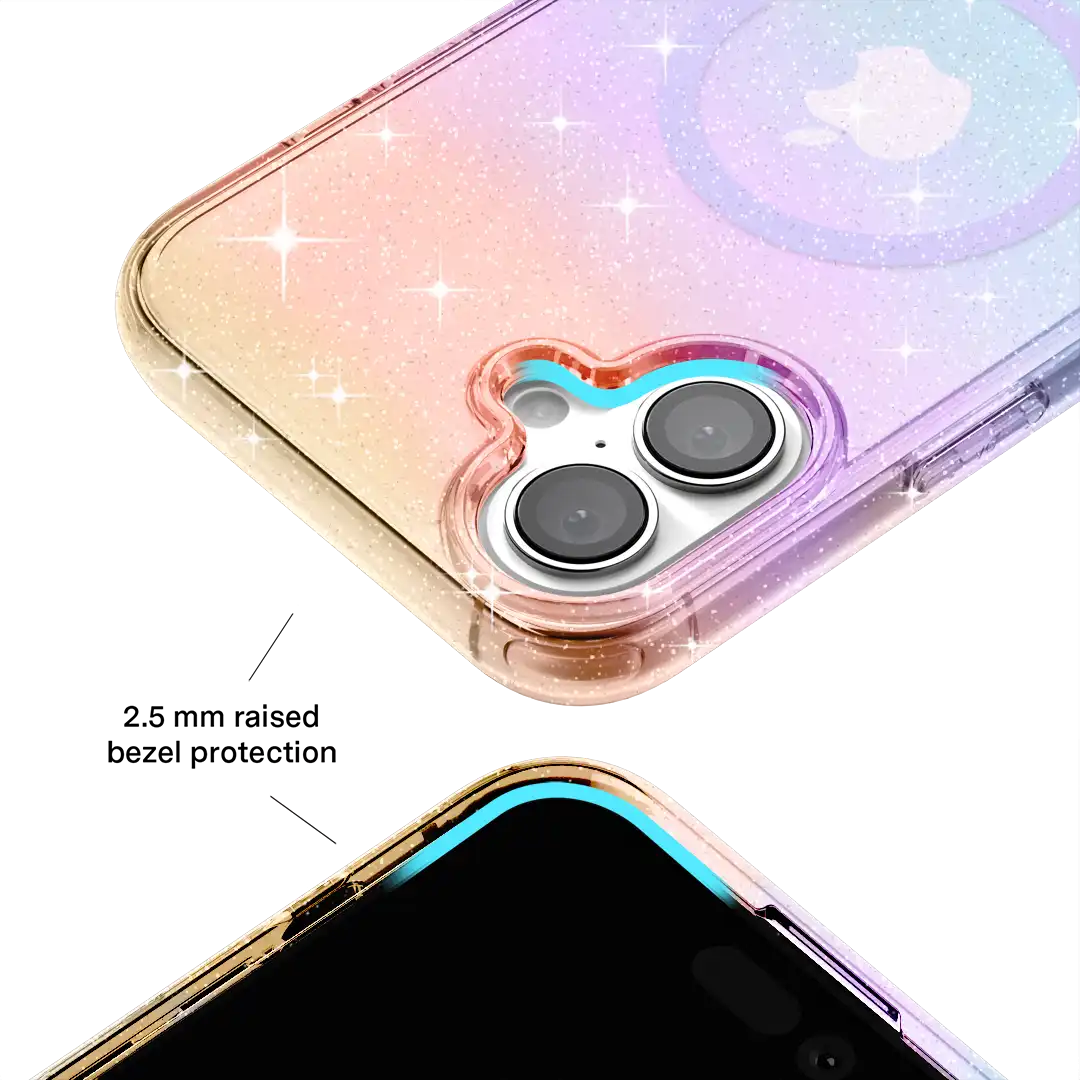 Ombre Stardust Glitter iPhone Case