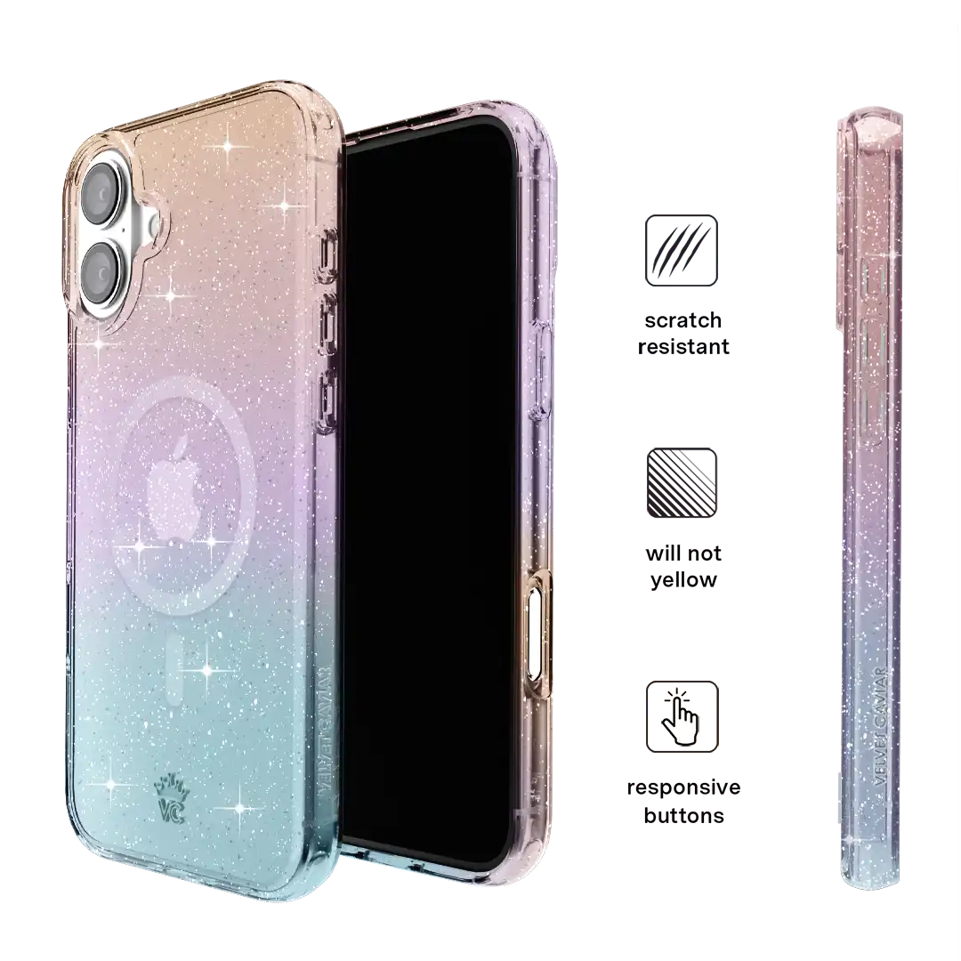 Ombre Stardust Glitter iPhone Case