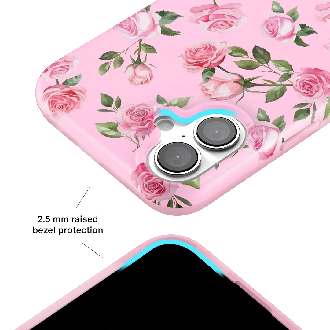 Baby Pink Roses iPhone Case