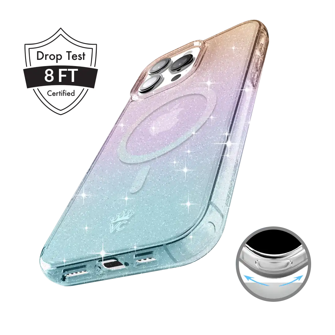 Ombre Stardust Glitter iPhone Case