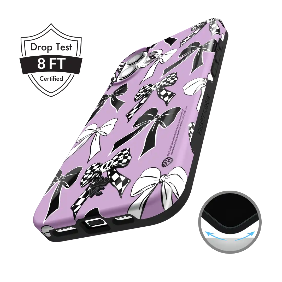Beetlejuice Bows iPhone Case