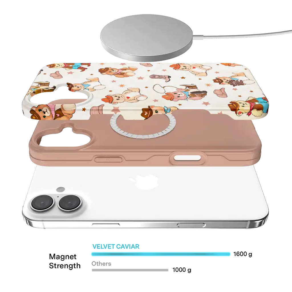 Cowboy Teddy iPhone Case
