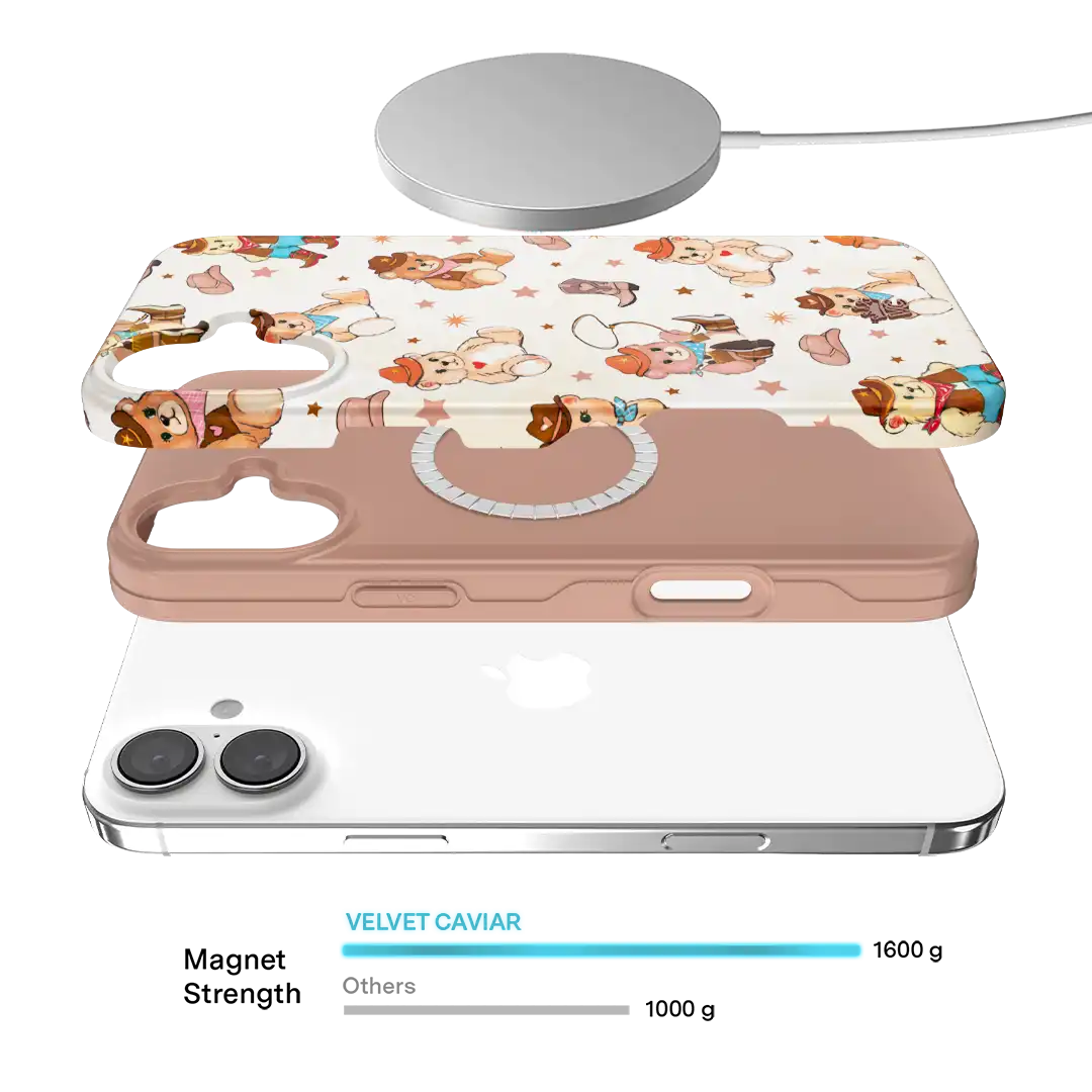 Cowboy Teddy iPhone Case