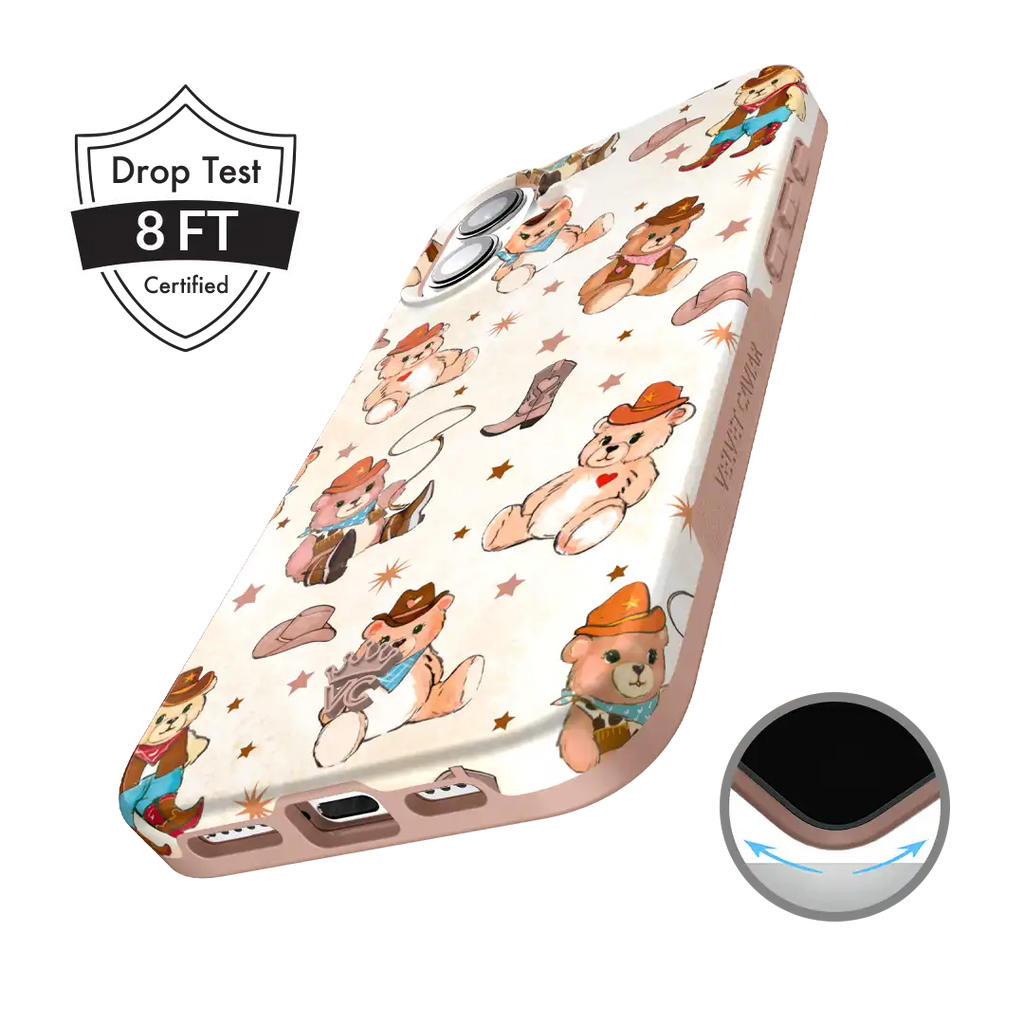 Cowboy Teddy iPhone Case