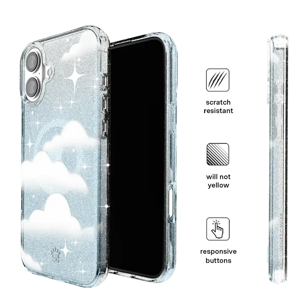 In the Clouds Stardust iPhone Case