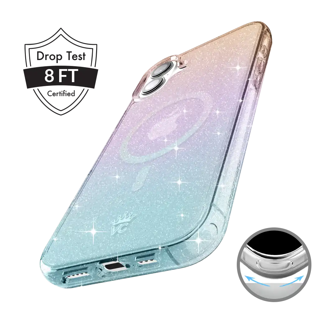 Ombre Stardust Glitter iPhone Case