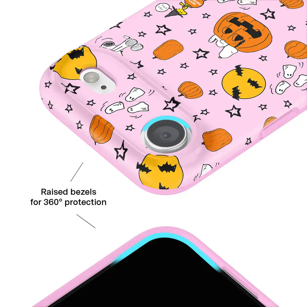 Snoopy Pink Pumpkins iPhone Case