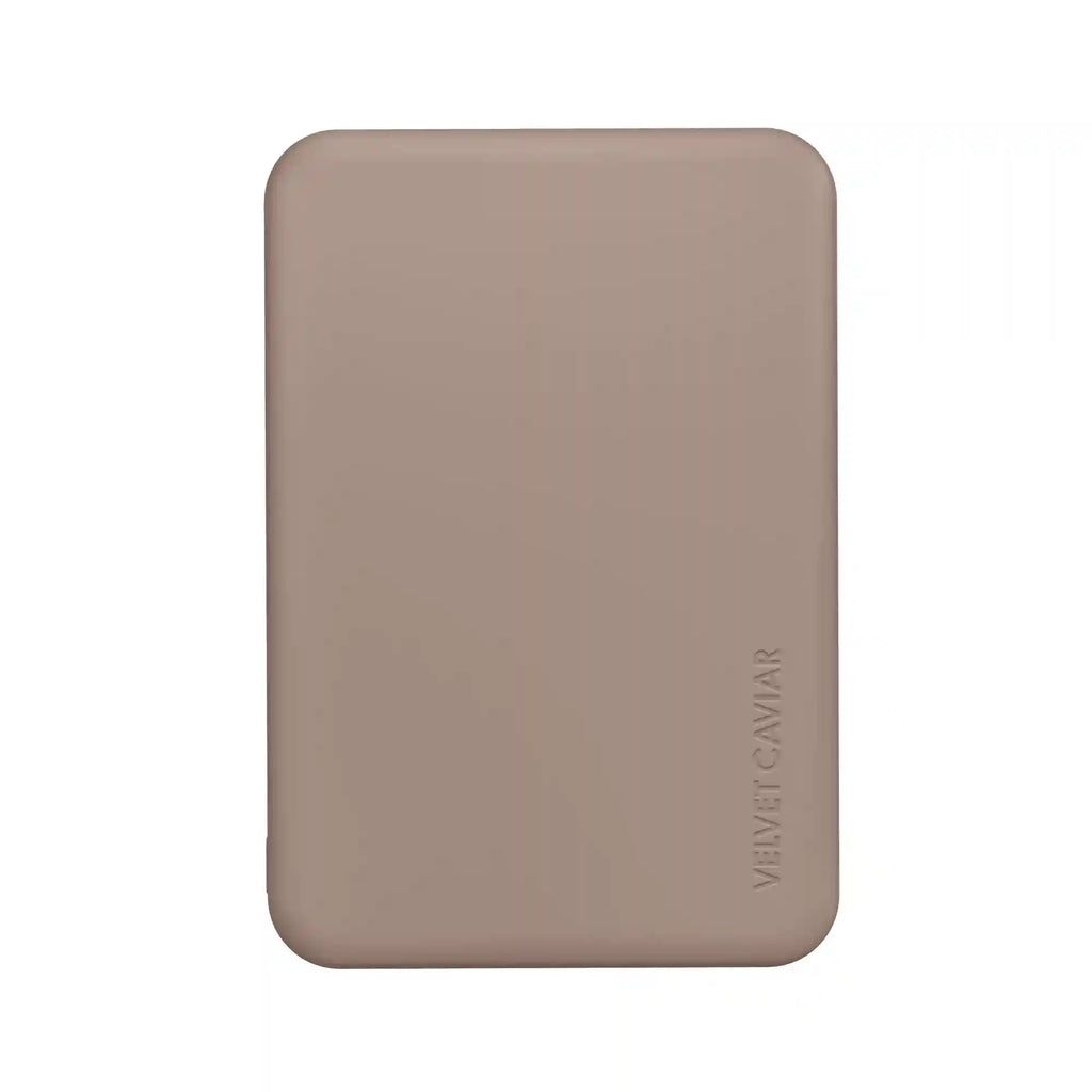 Cashmere Taupe Slim Portable MagSafe Charger Power Pack