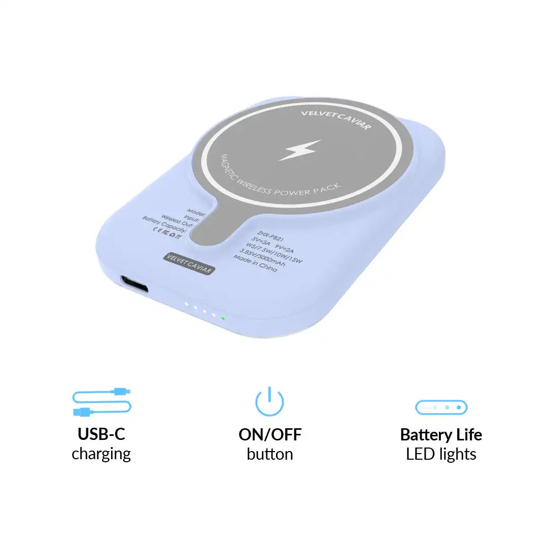 Kitten Kisses Portable MagSafe Charger Power Pack