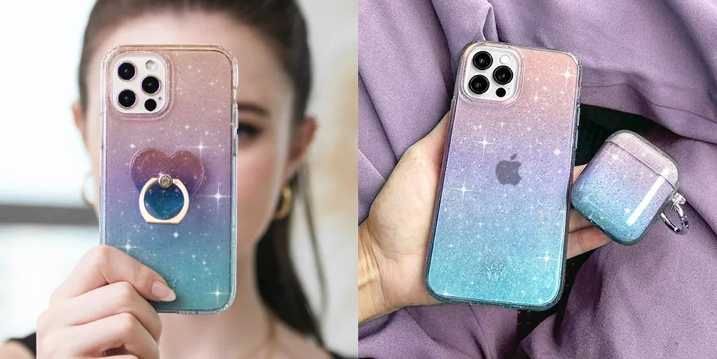 Ombre Stardust Glitter iPhone Case