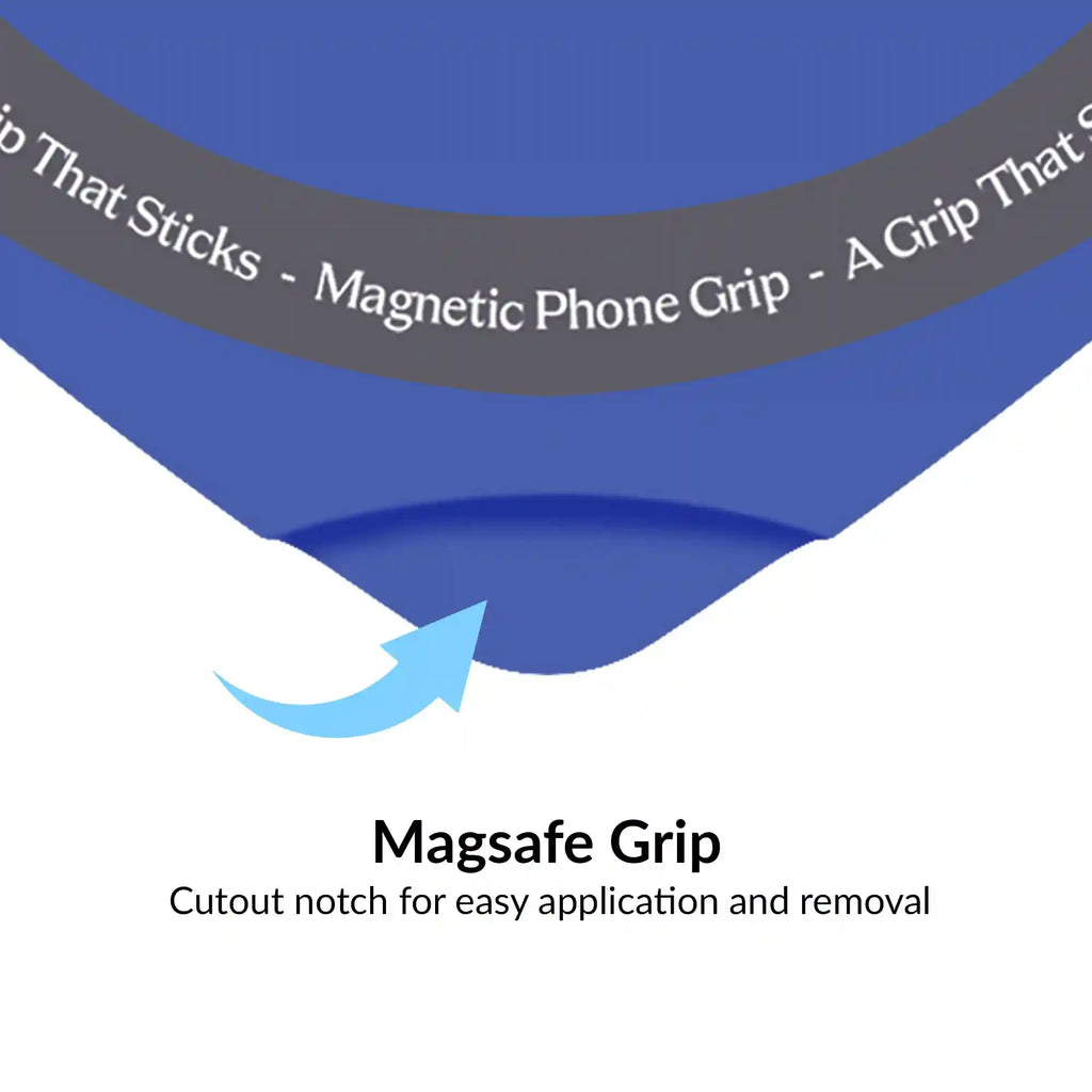Cobalt Blue Heart MagSafe MightyGrip