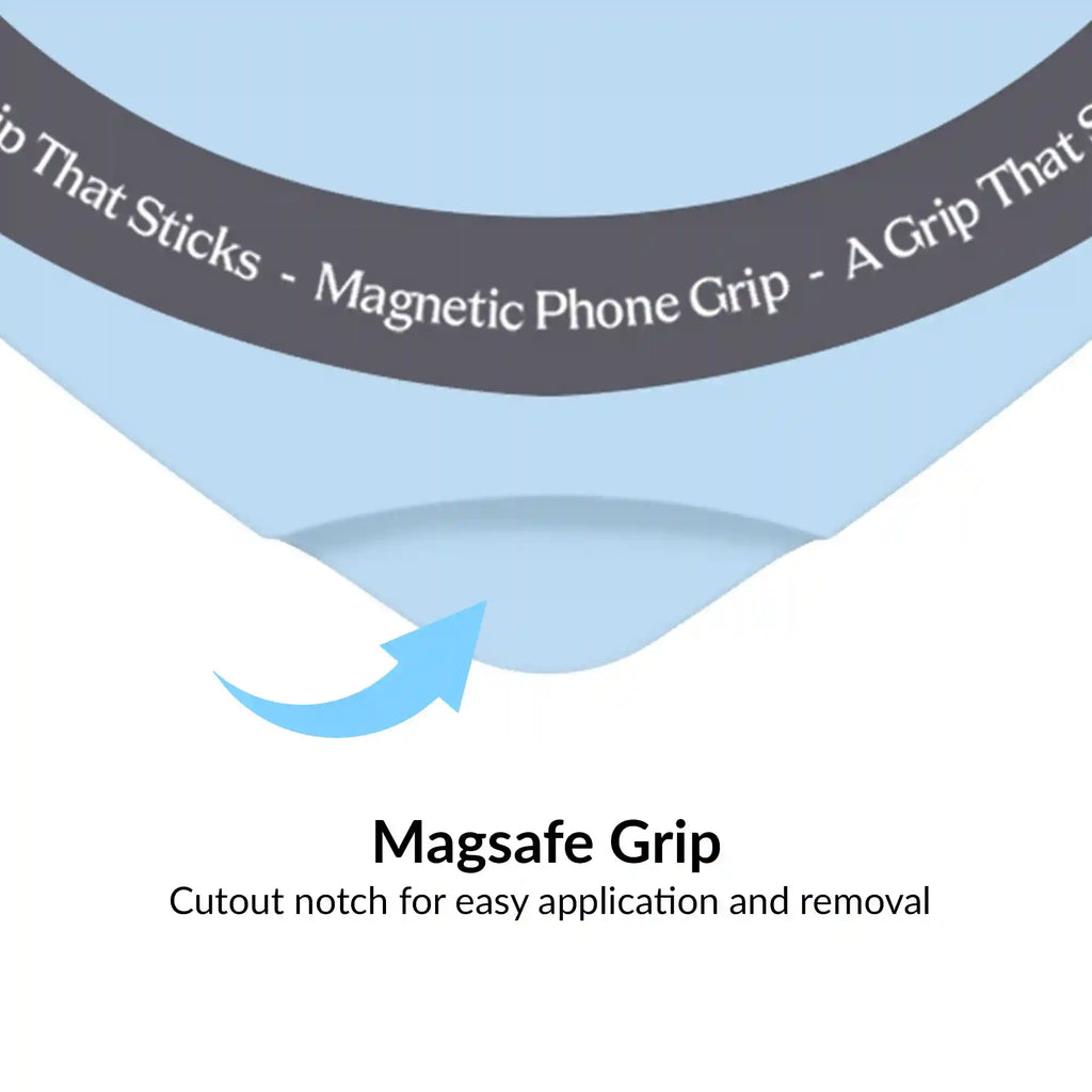 Cotton Candy Blue Heart MagSafe MightyGrip