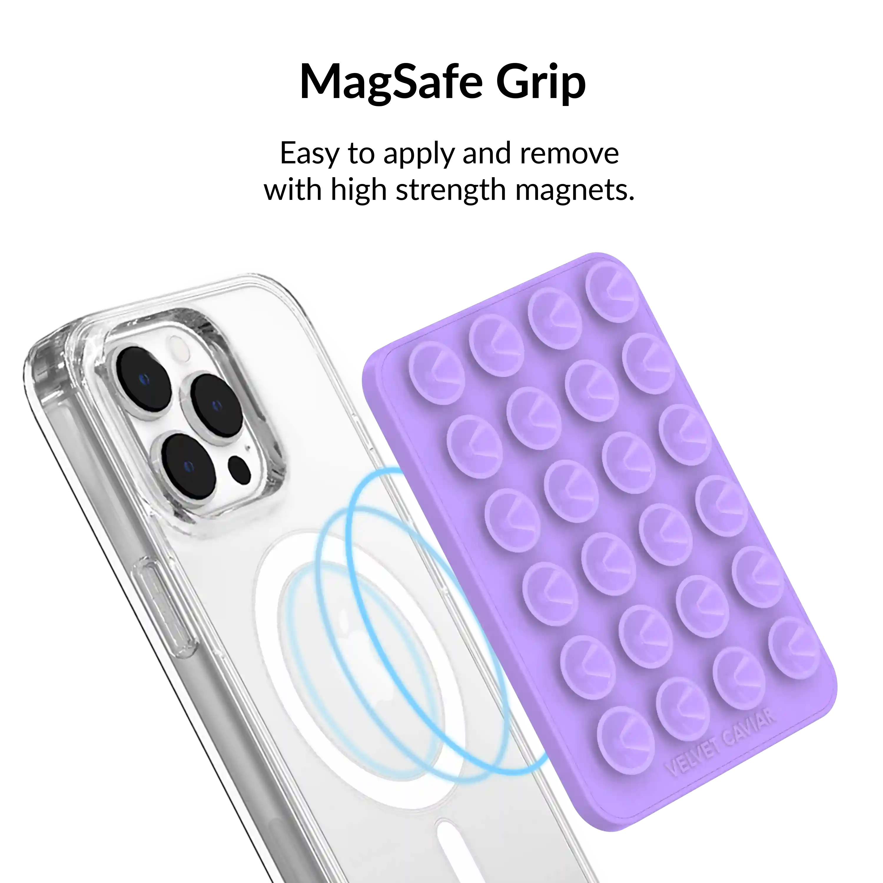 Purple MightyGrip MagSafe Mount