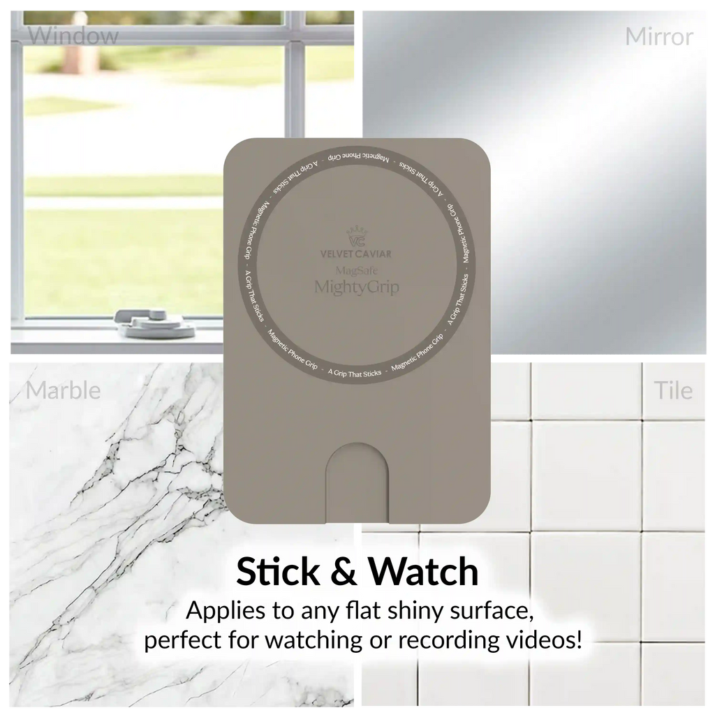 Grey MightyGrip MagSafe Mount