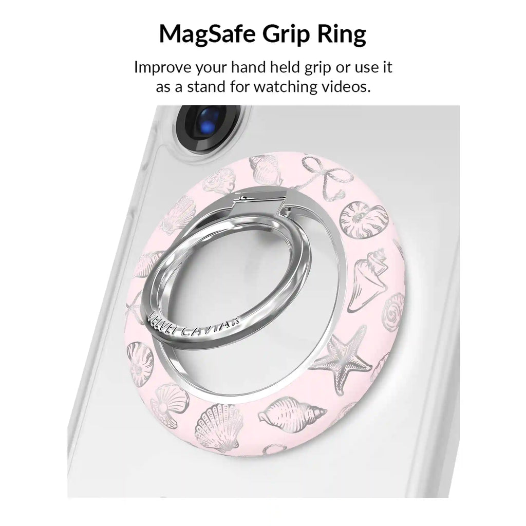 Pink Coastal Seashells Samsung Bundle Set