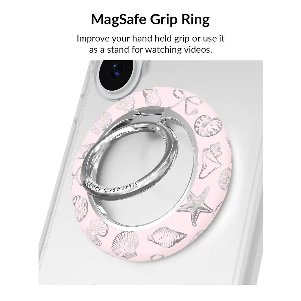 Pink Coastal Seashells Samsung Bundle Set