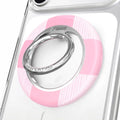 Pink Vibe Checkered MagSafe Grip Ring