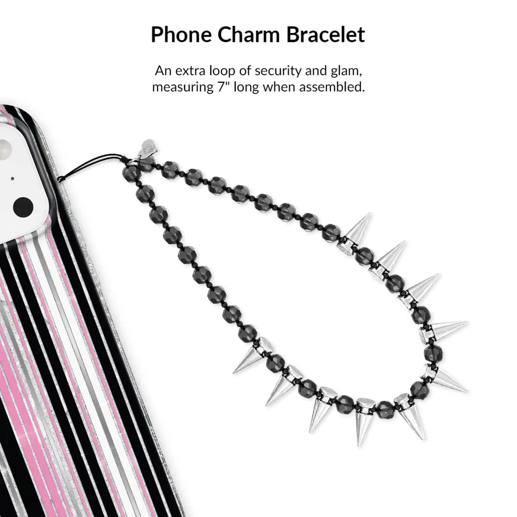 Pretty Punk Stripes Glitter Samsung Bundle Set