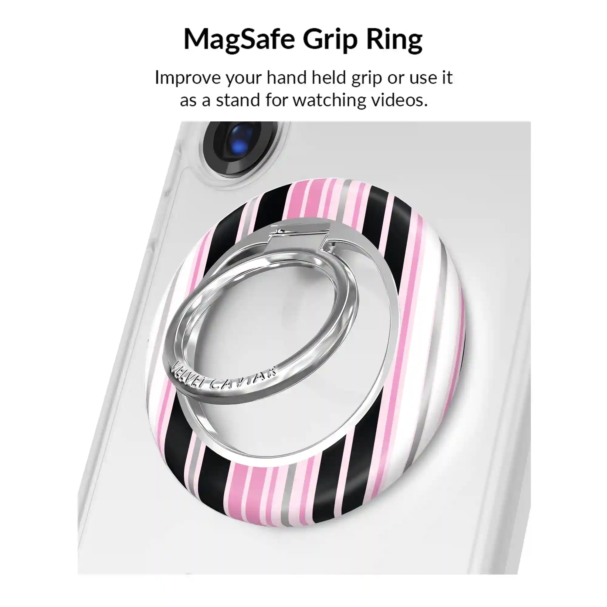 Pretty Punk Stripes Glitter Samsung Bundle Set