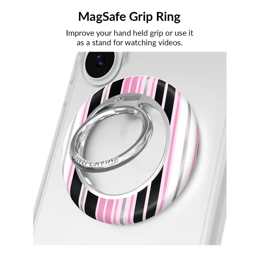 Pretty Punk Stripes Glitter Samsung Bundle Set