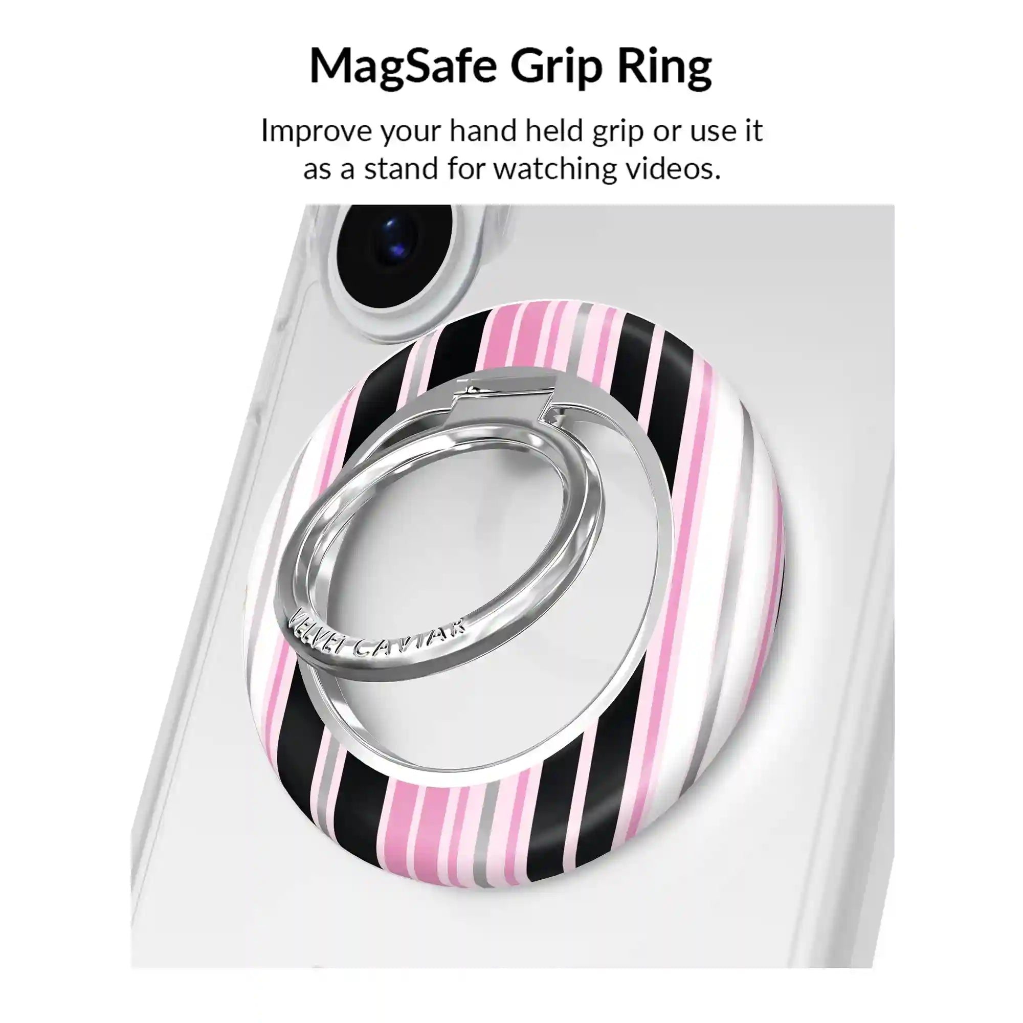 Pretty Punk Stripes Glitter Samsung Bundle Set