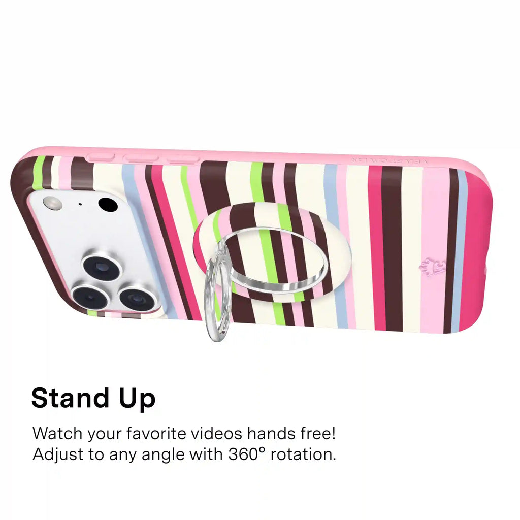 Sweet Treat Stripes MagSafe Grip Ring