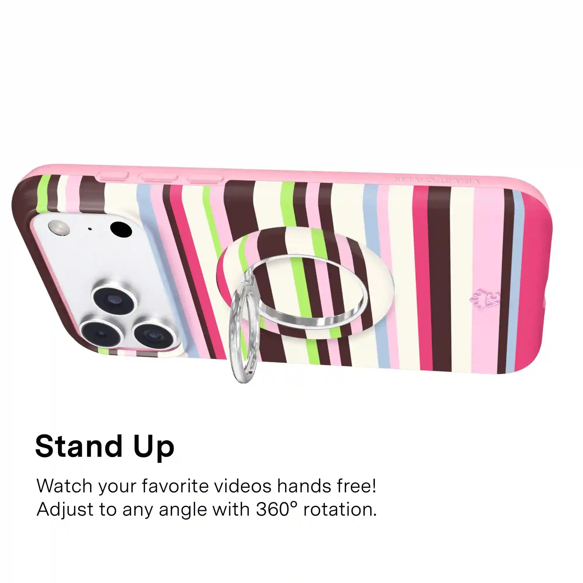 Sweet Treat Stripes MagSafe Grip Ring