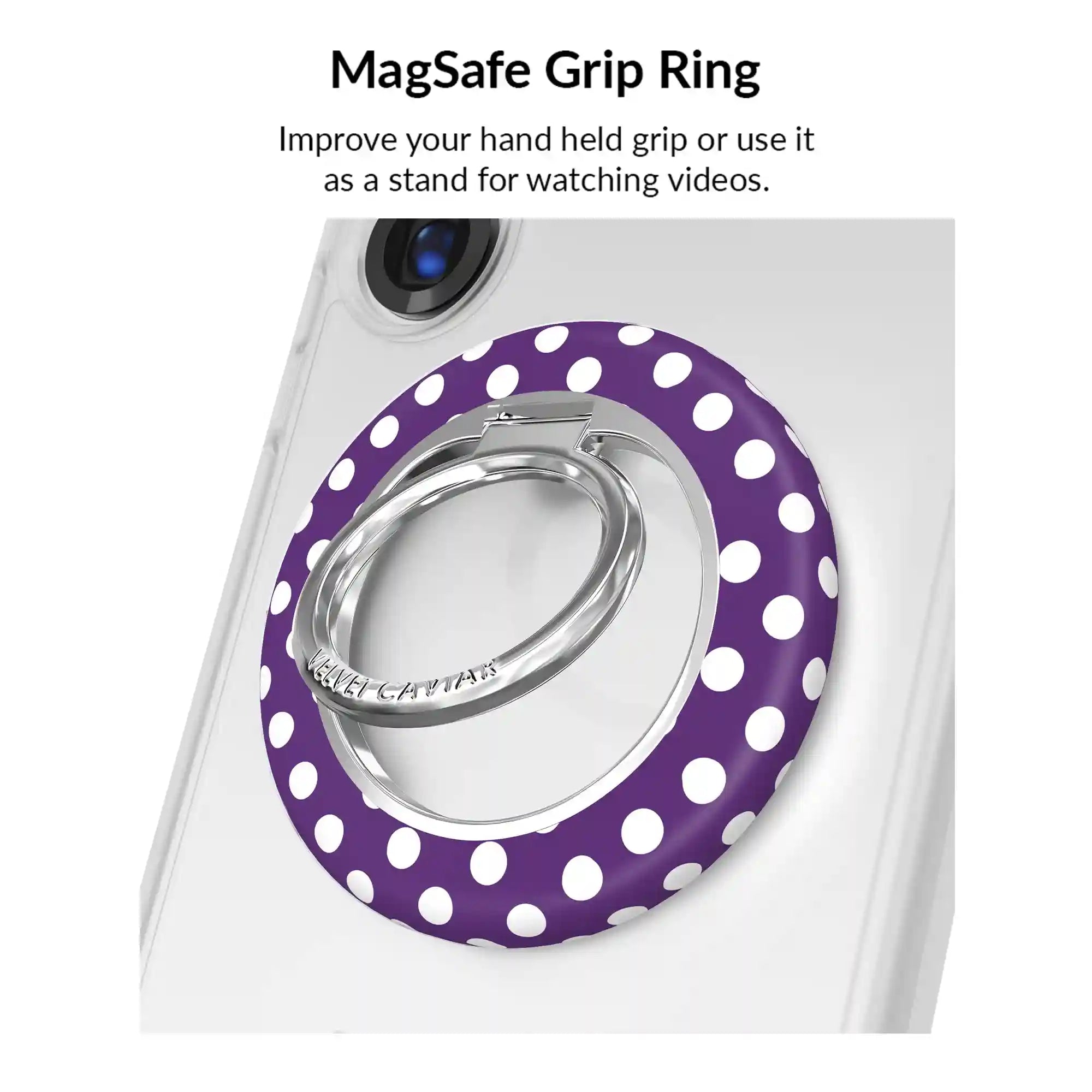 Violet Glow Polka Dot Samsung Bundle Set