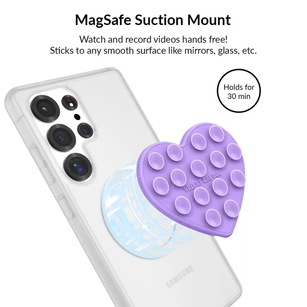 Violet Glow Polka Dot Samsung Bundle Set