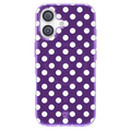 Violet Glow Polka Dot iPhone Case