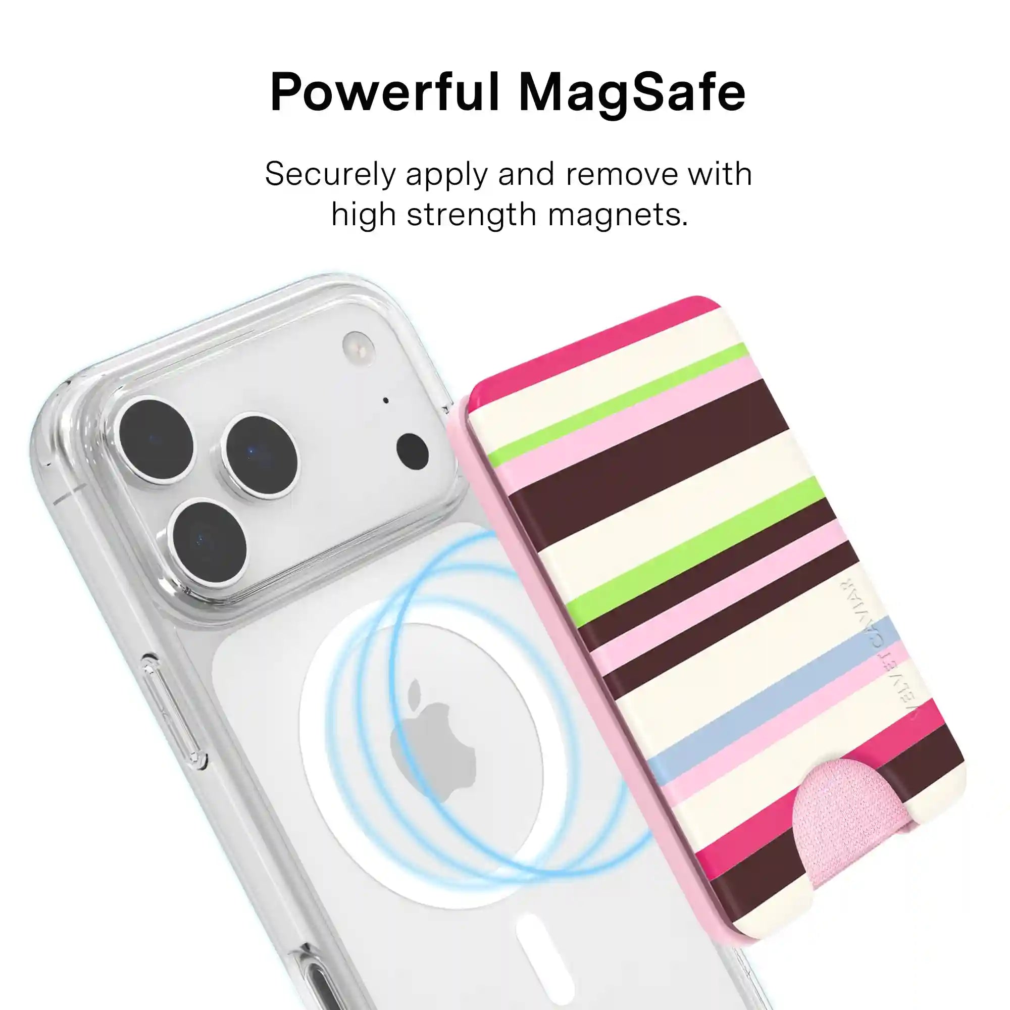 Sweet Treat Stripes MagSafe Wallet