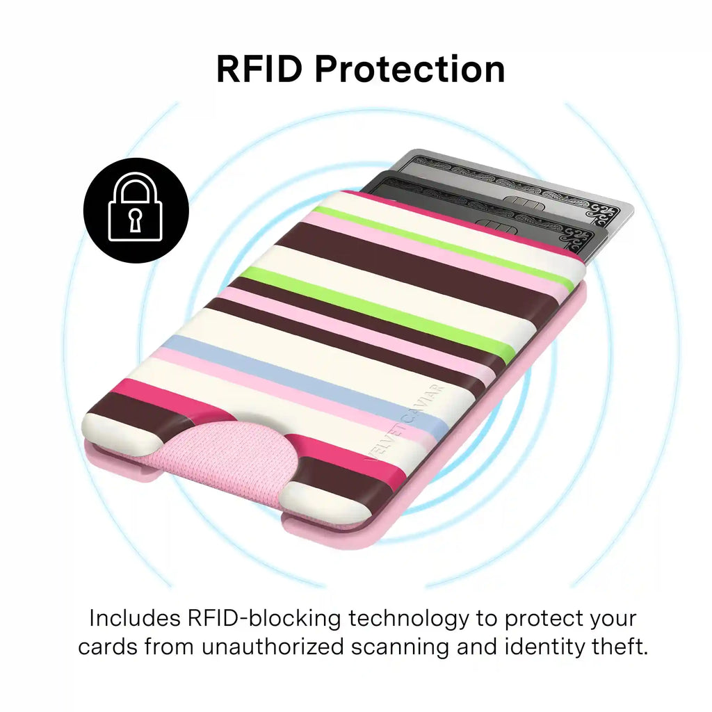 Sweet Treat Stripes MagSafe Wallet