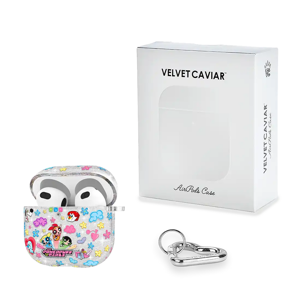 The Powerpuff Girls Girl Power Glitter AirPod Case