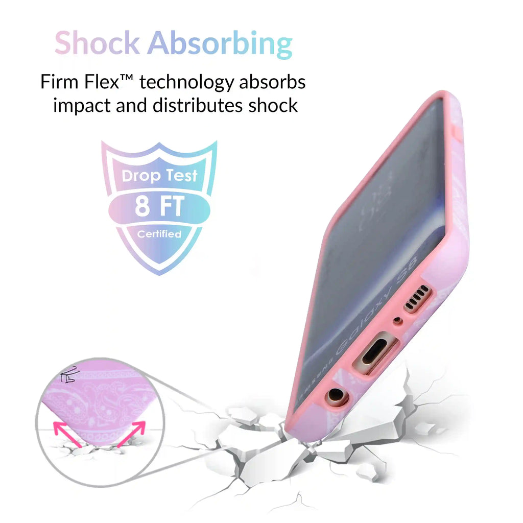 Pink Bandana iPhone Case by Kendall Vertes