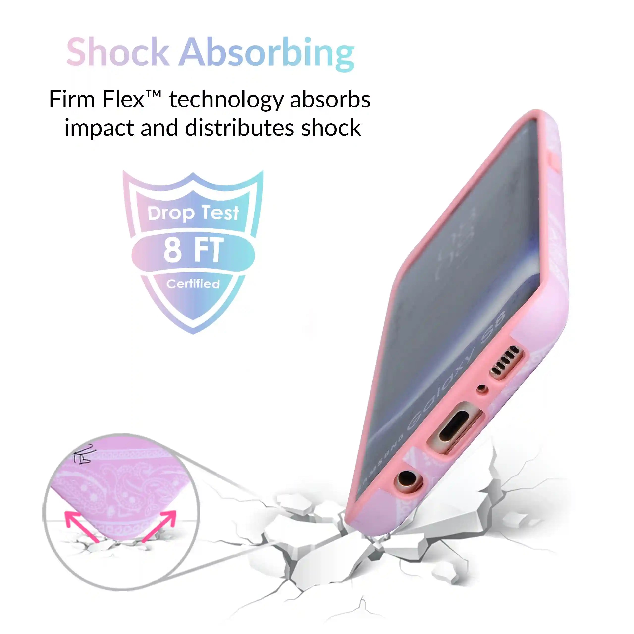 Pink Bandana iPhone Case by Kendall Vertes