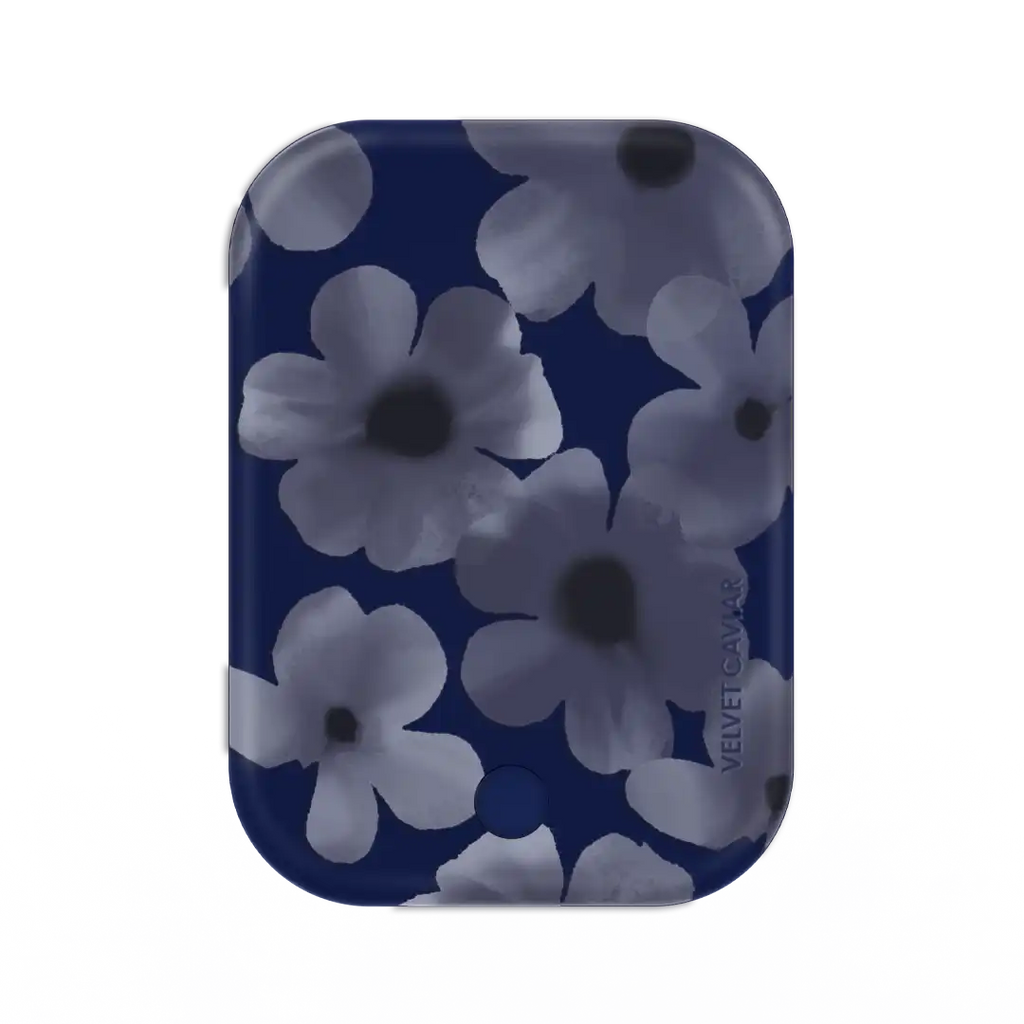 Midnight Blossom Portable MagSafe Charger Power Pack
