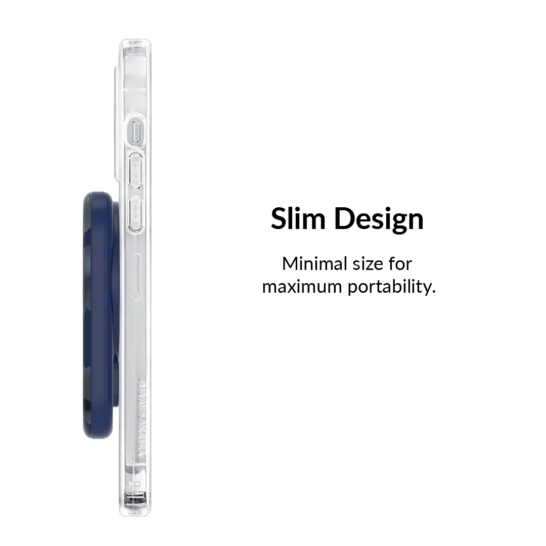 Midnight Blossom Portable MagSafe Charger Power Pack