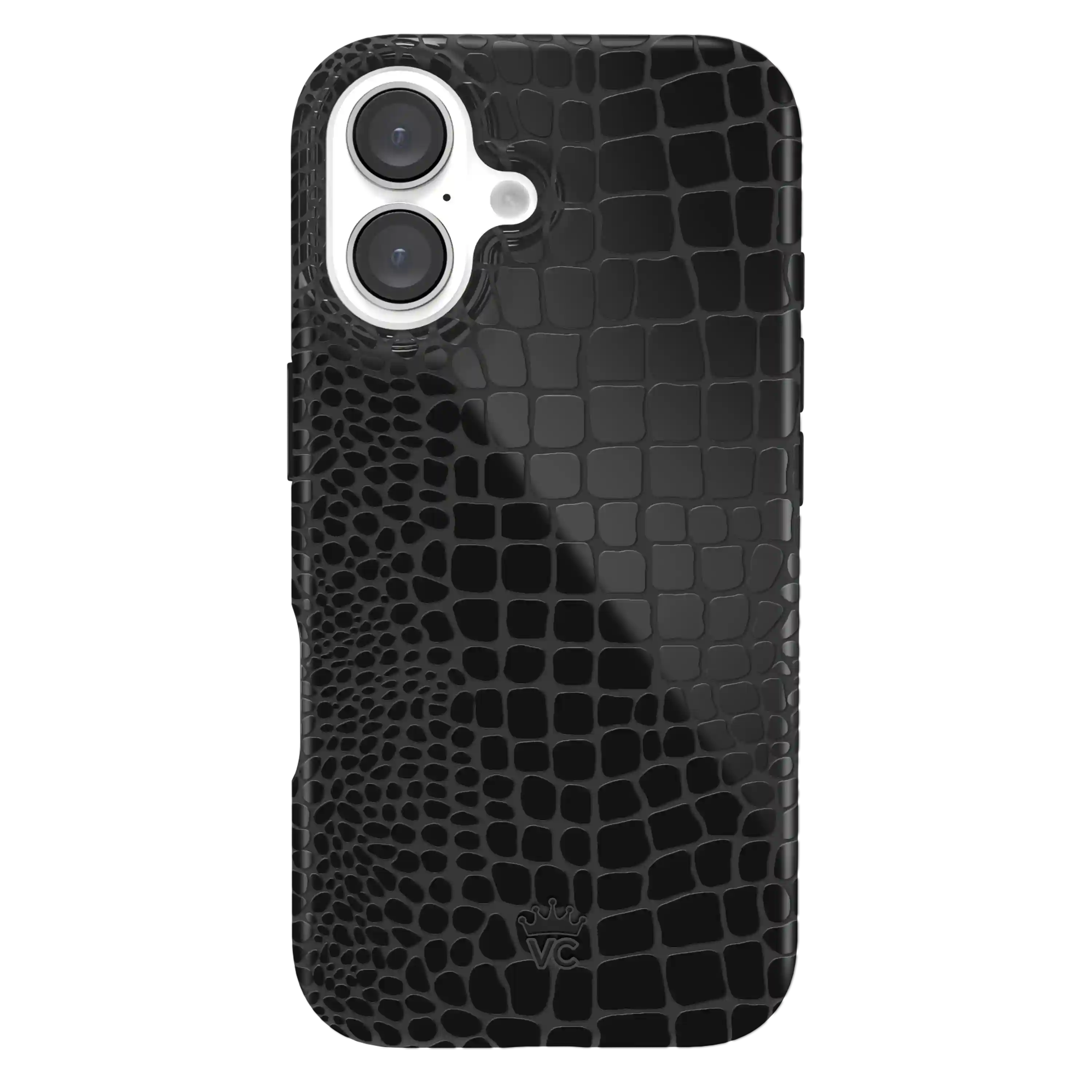 Black Croc iPhone Case