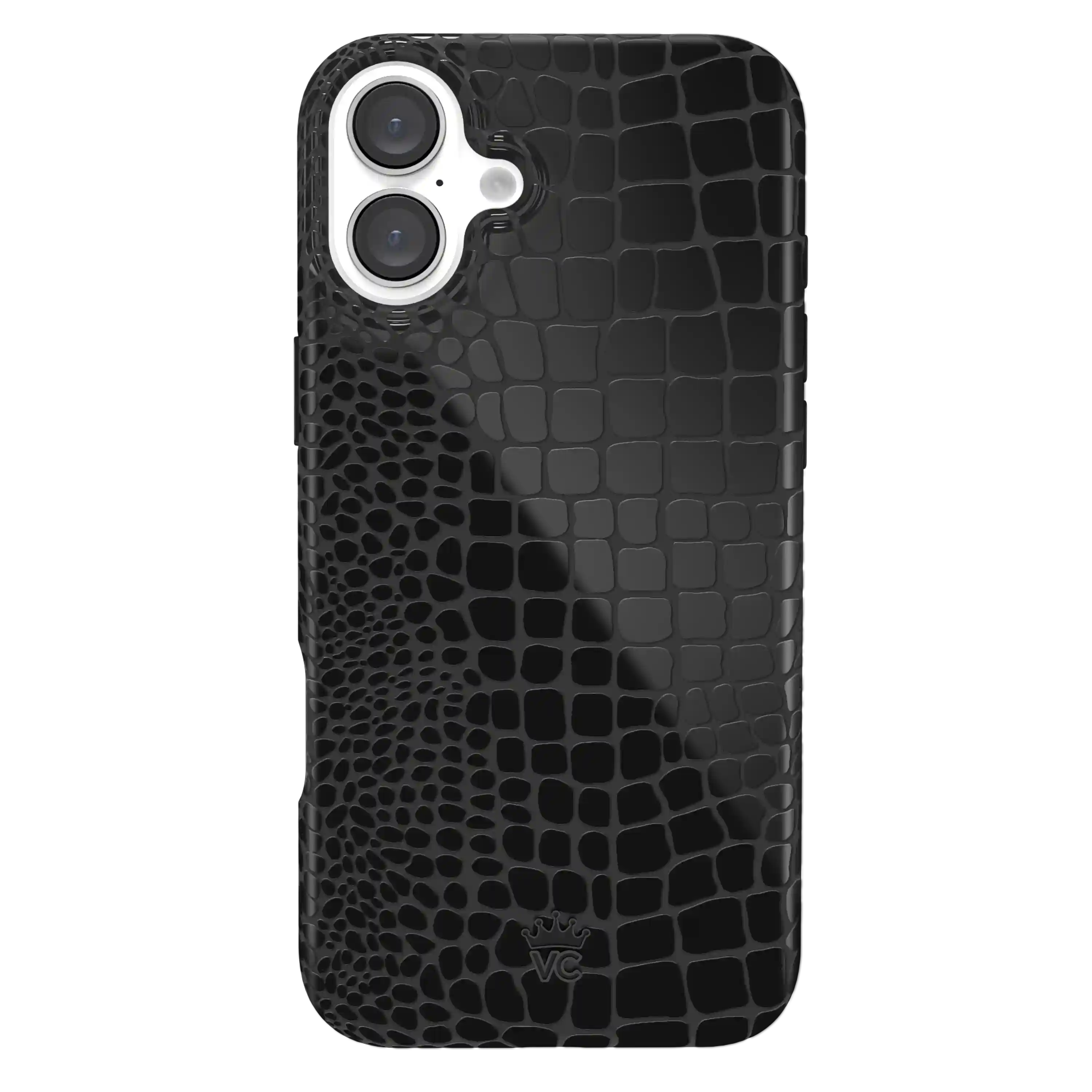 Black Croc iPhone Case