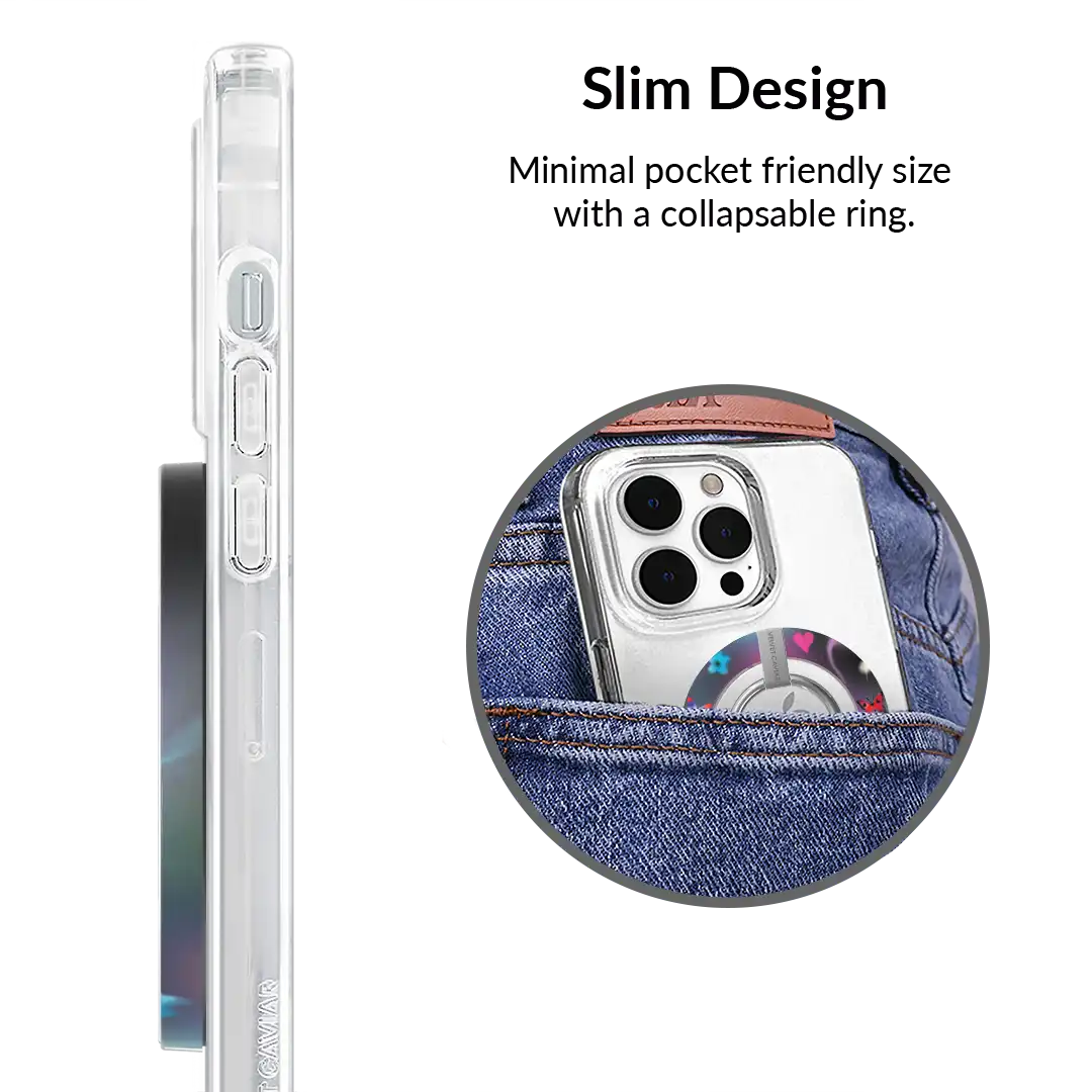 Aurora Butterfly MagSafe Grip Ring