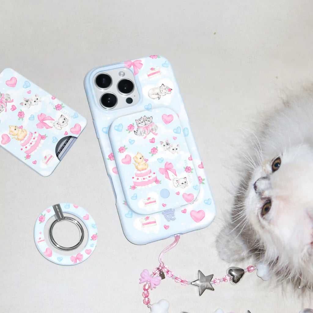 Kitten Kisses Portable MagSafe Charger Power Pack